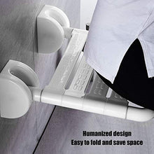 Emoshayoga Sgabello per Doccia a Parete Sgabello Pieghevole per Doccia Panca per Bagno alla Moda Sicuro da Usare Sedili per Doccia a Parete Sedili di Sicurezza per Vasca da Bagno per docce