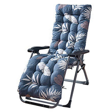 LIUSU Cuscino per Sedia a Sdraio per Patio, Cuscino per Sedia a Dondolo Antiscivolo per Interni/Esterni, Cuscino per Sedia con Schienale Alto Spesso per Vacanze in Viaggio