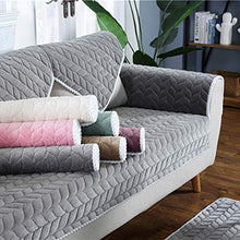 Openg Copridivano AntiGraffio Gatto Sofa Cover Elastico Divano Copre Magia Divano Copre Sedia Copre per poltrone Stretch Copre per divani Divano Saver 70X210,Gray Flower