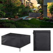 Borlai Copertura per Mobili da Giardino Copertura Impermeabile per Scrivania da Giardino E Sedie Copertura per Mobili da Esterno Antipolvere con Custodia 170X94x70cm