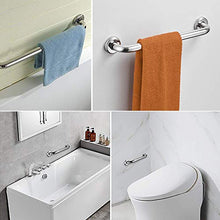 BESTZY Maniglione Bagno Acciaio Inossidabile Maniglione Doccia per Pareti Vasca Sicurezza per Disabili Anziani Gravida Bambini e Persone con Mobilità Ridotta （30cm）