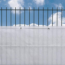 Sol Royal Frangivista e Telo frangivento per balconi SolVision HB2 90x500 cm Isolante - con Occhielli - Bianco
