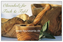 Figura Santa Portabottiglie Vino in Legno d'ulivo Finemente venato. 26,5 x 8 cm. qualità Originale