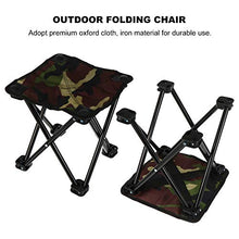 BESPORTBLE Portatile di Campeggio Sgabello Pieghevole Sgabello Sedia Viaggi Mini Pieghevole Sgabello Sgabello da Pesca per Adulti Escursioni di Pesca Giardinaggio E Sedia di Spiaggia