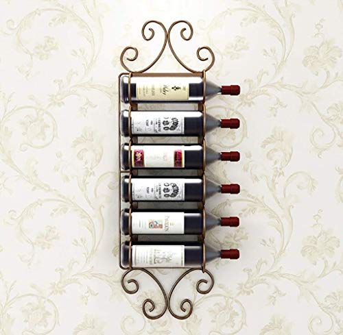 WLABCD Cremagliera per Vino Home Home Red Holder Vino Glass Rack Ristorante S, Appendiabiti Appeso Hanger Home Bar Fashion Semplice Porta Bicchiere da Vino,84X22Cm,a
