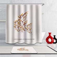 LIYAN Combinazione Bagno. Immagini Chiare E Colori Vivaci Rendono Il Tuo Bagno Pieno di Vita. Accessori da Bagno. Pittura Ad Acquerello Foglie Gialle