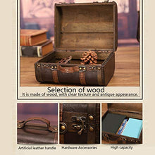 Valigia in Legno, squisita fattura Valigia retrò Bella ed Elegante, Oggetti fotografici per Camera da Letto Home Decor Hotel Decaration