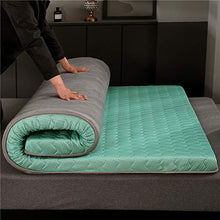 Futon Tatami - Tappetino per materasso da pavimento giapponese per studenti Tatami, tappetino pieghevole, antiscivolo, tappetino tatami, tappetino per dormitorio, spesso pieghevole, 180 x 200 cm