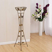 Scaffale per Fiori Scaffale per Fiori Piede Alto in Ferro Soggiorno Piano Unico Semplice Piano Americano Moderno Decorazione Creativa Europea Decorazione, O&YQ