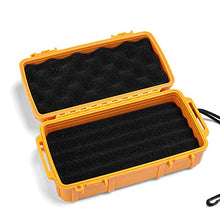 JJZXD Cassa della Custodia da Viaggio Impermeabile Portatile Scatola di Custodia Integrata in humidor Polvere Antiurto Antiurto Nero Custodia Custodia Regalo Regalo