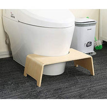 LZL Sgabello WC Sgabello da Toilette di bambù Sgabello da Bagno Portatile Potty Potty Potty Postura TOTTA 'Serve per Meglio E SANDERI Vasino Tozzo (Color : White, Dimensione : Conventional)