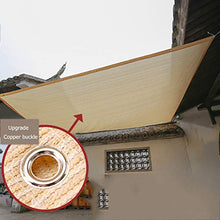 Rete ombreggiante Panno ombreggiato criptato al 90%, Resistente al Sole, Resistente ai Raggi UV, per Prato da Giardino, Balcone Protezione del Sole
