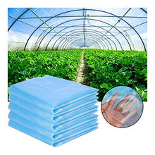 GDMING Film della Serra, Giardino Inverno Coperture per Piante, Robusto Impermeabile Coprire La Plastica, Resistente Ai Raggi UV PE Telone Anti età, 68 Dimensioni (Color : Blue, Size : 9x20m)