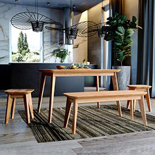 Krok Wood 2 sgabelli Paris in legno massiccio di faggio, 35 x 35 x 45 cm