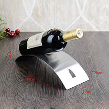 LHQ-HQ Wine Rack Bottiglia di Vino Rack Desktop Vino dell'Acciaio Inossidabile Rack Bar Semplice Bottiglia di Vino Rack personalità casa Wine Rack Decoration