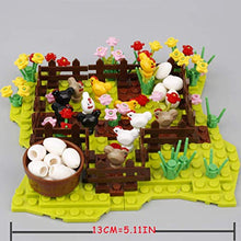 Farms Building Blocks, 150 + PCS Plant Plant Panchini Panchina Paesaggio Building Block Parts con piastra base compatibile con