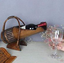FAGavin Creativo bambù Cremagliera del Vino di bambù Soggiorno Wine Bar Bar Retro Vino Cremagliera del Vino Bottiglia di Vino Decorazione Cremagliera
