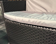 Papillon - Etna garden resina set antracite