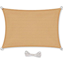 ZHAO Tenda da sole da balcone per la protezione solare da giardino terrazza Au enanlagen e attività th? - Beige 4x5.5m (colore: beige, dimensioni: 2x3m)