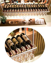 GAXQFEI Cucina Vino Stoccaio Di Stoccaio Del Vino Portatore Del Vino, Porta Calsa, Porta Calcina, Portatore Di Vincano Di Vino Del Metallo Appenale, Bar Doppio Let Glass Inveio Invertto Invertto, A