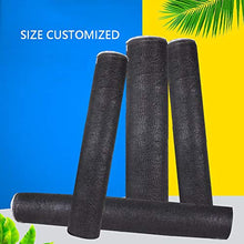 Rete ombreggiante Paralume Sun Sun Net Black Sun Roll Resistente al 50% UV, Perfetto for Garden Flower Plant Greenhouse (Raw Roll - No Passacavi) (Color : Lengh 50m, Size : Wide 5m)