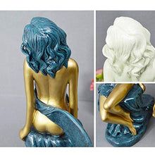 aipipl Decorazione Domestica Retro Statua Astratta Dea Cremagliera del Vino Artigianato Decorazione Decorazioni per Ufficio Ornamenti per Esposizione Regali di Nozze inaugurazione della casa, Blu