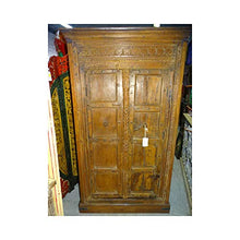 int. d'ailleurs - Ampio Armadio con antiche Ante Color Teak - VM374