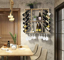 FCXBQ Portabottiglie da Ristorante in Ferro Art Portabottiglie a Parete Portabottiglie Portabottiglie