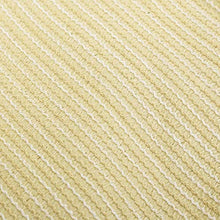 mewmewcat Vela ombreggiante in Materiale HDPE Beige, Vela ombreggiante in Stile Moderno per Esterni 3,5 x 5 m (Lunghezza x Larghezza) Tenda da Giardino per terrazze da Giardino