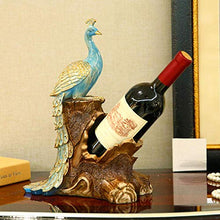 ZGQA-GQA Decorazioni di Arte del mestiere del Pavone Soggiorno Regalo Cooler Decorazione Vino Vino Rack casa Matrimonio Creativo