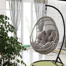 Forwei Cuscino per Sedile a cestello Altalena, Cuscino per Sedia Impermeabile 90x120 cm (Include Solo Cuscino del Sedile, Non Include Sedia)