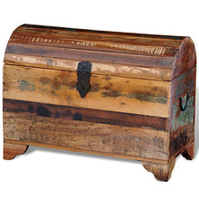 XINGLIEU Baule portaoggetti, Baule portaoggetti in Legno, Tavolo supplementare, 60 x 30 x 45 cm