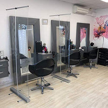 JMAR Rullo Pop-up Protettivo Banne per La Protezione dello Schermo in Plastica Trasparente, Utilizzato per Il Checkout del Barbiere di Bellezza 100 × 200 Cm