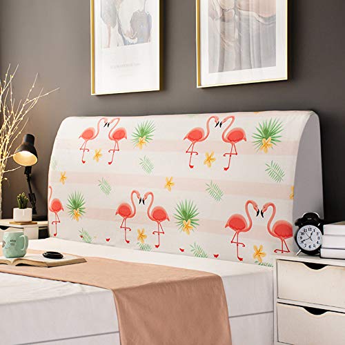 Copertura Testiera Letto Matrimoniale Elastico All-inclusive Coperchio Della Testata Letto Morbido Copertura Antipolvere,Color37-150 * 65CM