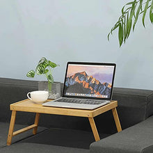 Tavoli da picnic Tavolo pieghevole, Pieghevole per laptop Desks Stand Supporto Tavolo Studio Portatile Portable Scaffale per scaffale in legno Scrivania per il letto Dormitorio Sofa Tavolo da tè Stand