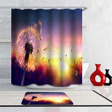 LIYAN Combinazione Bagno. Immagini Chiare E Colori Vivaci Rendono Il Tuo Bagno Pieno di Vita. Accessori da Bagno. Tarassaco al Tramonto.