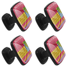Tavola periodica 4 PCS Pomelli per Porta, Pomolo per Mobile, Pomelli per Mobili con Viti, Maniglia per Armadietto, Pomelli per Porta, Pomelli per Cassetti per Porta, Armadio, Cassetto e Credenza