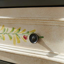 ZzheHou Cassettiera Armadi Soggiorno Armadio Retro Rustic Verniciato Vecchi Cassetti Dipinte A Mano Robusto Durevole Semplice E Grazioso (Color : Green, Size : 81x48x127cm)