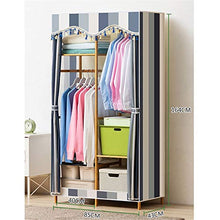 Armadio per vestiti fai-da-te Portable grande armadio camera da letto i vestiti Mobili armadio Tessuto non tessuto Guardaroba pieghevole panno dell'organizzatore di immagazzinaggio Free Standing vesti