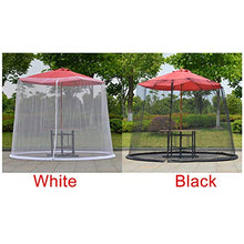 gshhd0 Patio Insetto Rete per Gazebo – Giardino Esterno Ombrello Tavolo Schermo Parasole Zanzara Rete Cover - Bianco, One Size
