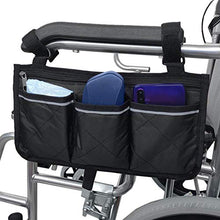 ZY123 Tasca per Sedia A Rotelle con Braccioli