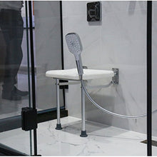 NYDZDM Sgabello sospeso a Parete Sgabello Pieghevole Sedile da Doccia Sedile da Bagno Antiscivolo con Gambe