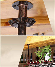 PZW Bancone Bar Bancone Bar Portabottiglie Ristorante Casalinghi Bicchieri da Vino Portabottiglie Retro Iron Art PortabottiglieB, 60 * 35cm