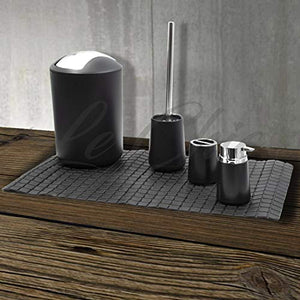 Shop Chic Set da Bagno Blackie Completo, Set Accessori Bagno e Tappetino 30,99€ Iva incl.