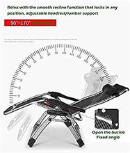 YUMUO Patio Lounger Chair Zero Gravity Sedia reclinabile con portabicchieri Sedia Lounger ad Alta Ampia Sedia per Patio Garden Beach Piscina con Cuscini