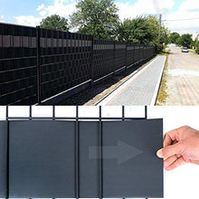 Wasnsc Strisce frangivista 35 m x 19 cm con 20 clip, per recinzione da giardino o balcone, diversi colori (35 m, antracite)
