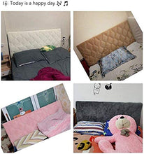 uyeoco Copritestiera Letto Copertura/Copri Testata Letto Matrimoniale/Singolo 150/160/180/190cm Imbottito Fodera Elastica Protezione, Coprire Antipolvere in Cotone Cover Addensare AntiGraffio Cuscino