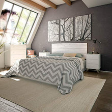 Comodino, Libro da Ufficio, Modello Low Cost, Finitura Bianca Opaca, Misure: 38 cm (Larghezza) x 45 cm (Altezza) x 34 cm (profondità)