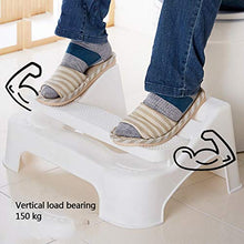 LZL Sgabello WC Antiscivolo squatty Potty Regolabile Antiscivolo Bagno Sgabello Toilette adeguato Postura WC Poste poggiapiedi Buono per la Salute Vasino Tozzo
