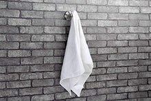 Ganci Appendiabiti da Parete, Gancio Portasciugamani, Porta Accappatoio, Montaggio a vite + Autoadesivo, con Viti Tasselli, Finitura Spazzolata, per Bagno, Cucina